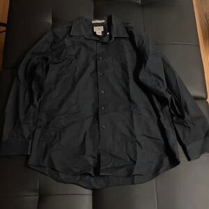 L.L. Bean Black Wrinkle Resistant Shirt